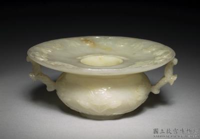 图片[2]-Jade pot with wide everted rim. Mughal Empire-China Archive